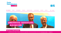 Desktop Screenshot of fdp-lahndill.de